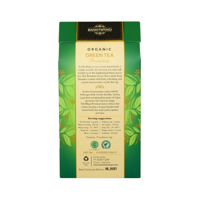 Organic Green Tea Premium - Image 3